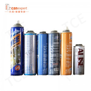 TCE-FACTORY DIRECT LUBRICATION OLIE TIN CAN 0,28 mm Tykkelse Detergent Aerosol Tin Can